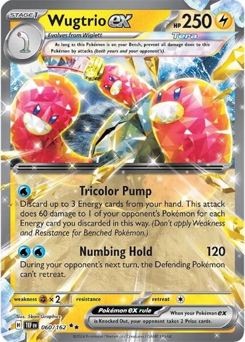 Wugtrio ex 060/162 - SV05: Temporal Forces (TEF)