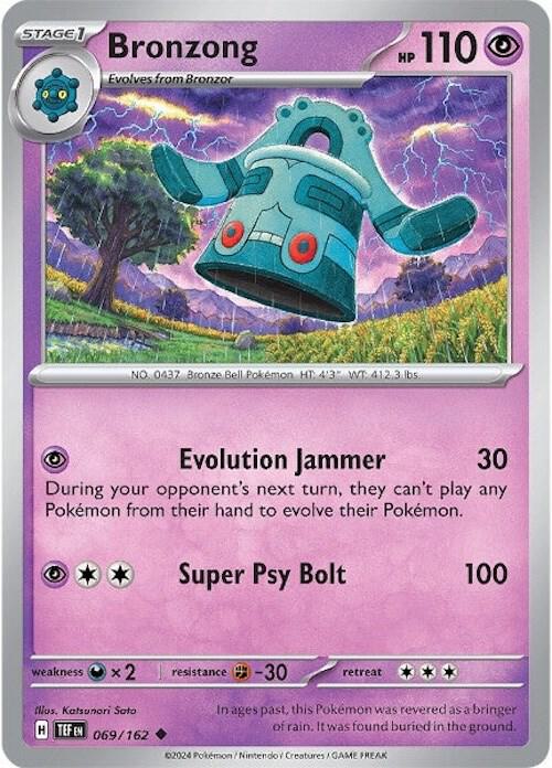 Bronzong 069/162 - SV05: Temporal Forces (TEF)