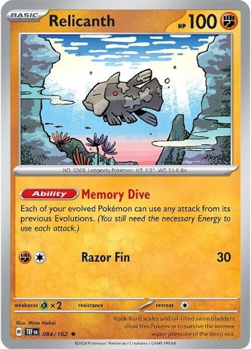 Relicanth 084/162 - SV05: Temporal Forces (TEF)