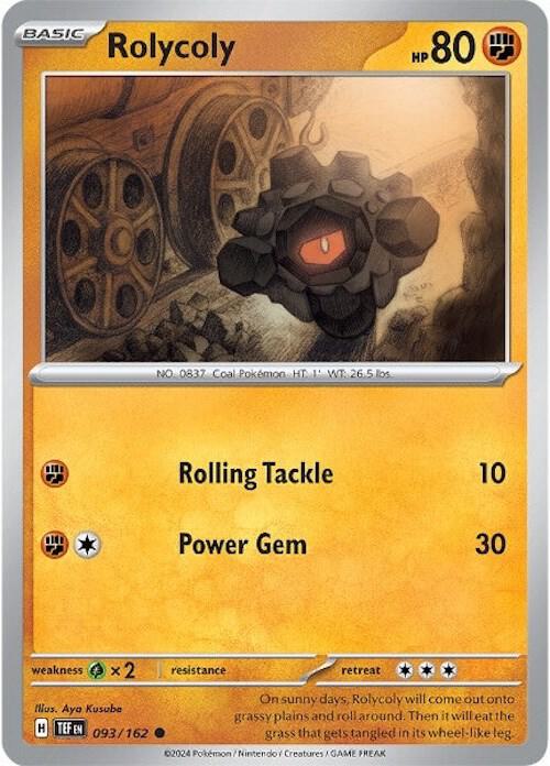 Rolycoly 093/162 - SV05: Temporal Forces (TEF)