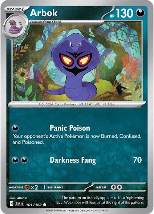 Arbok 101/162 - SV05: Temporal Forces (TEF)