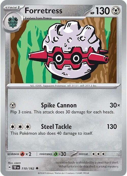 Forretress 110/162 - SV05: Temporal Forces (TEF)