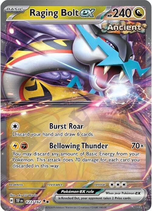 Raging Bolt ex 123/162 - SV05: Temporal Forces (TEF)