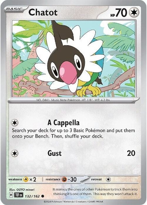 Chatot 132/162 - SV05: Temporal Forces (TEF)