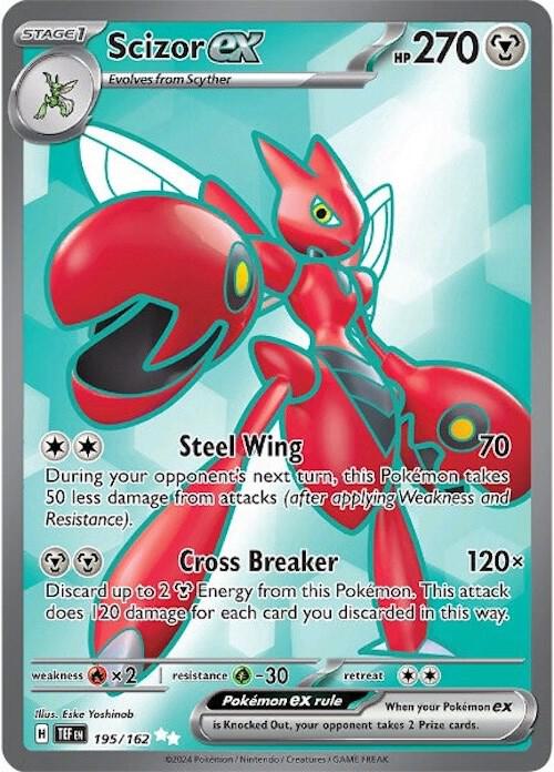 Scizor ex 195/162 - SV05: Temporal Forces (TEF)