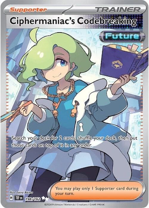 Ciphermaniac's Codebreaking 198/162 - SV05: Temporal Forces (TEF)