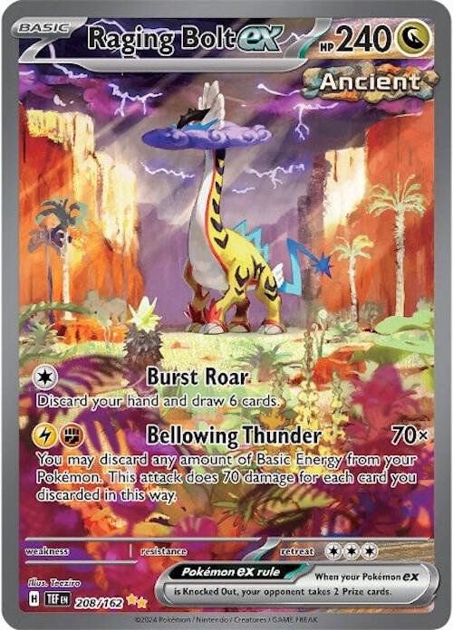 Raging Bolt ex 208/162 - SV05: Temporal Forces (TEF)