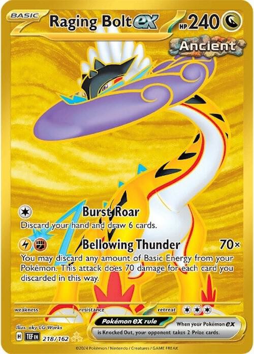 Raging Bolt ex 218/162 - SV05: Temporal Forces (TEF)