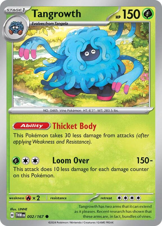 Tangrowth 002/167 - SV06: Twilight Masquerade (TWM)