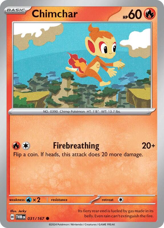 Chimchar 031/167 - SV06: Twilight Masquerade (TWM)