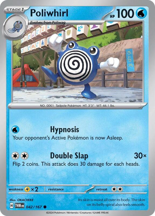 Poliwhirl 042/167 - SV06: Twilight Masquerade (TWM)