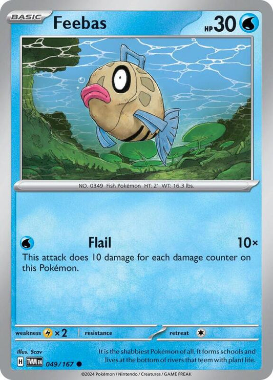 Feebas 049/167 - SV06: Twilight Masquerade (TWM)