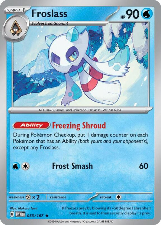 Froslass 053/167 - SV06: Twilight Masquerade (TWM)