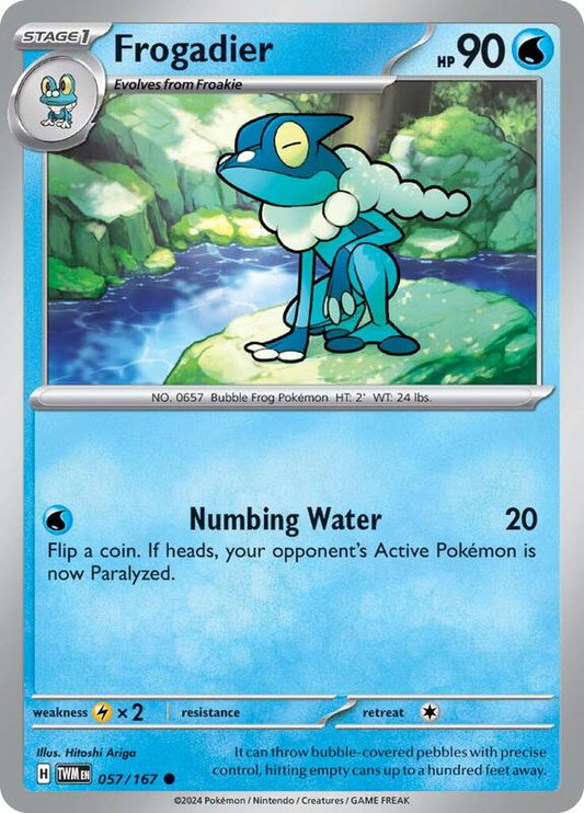 Frogadier 057/167 - SV06: Twilight Masquerade (TWM)