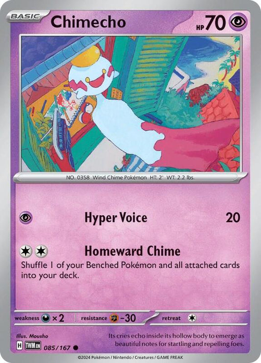 Chimecho 085/167 - SV06: Twilight Masquerade (TWM)