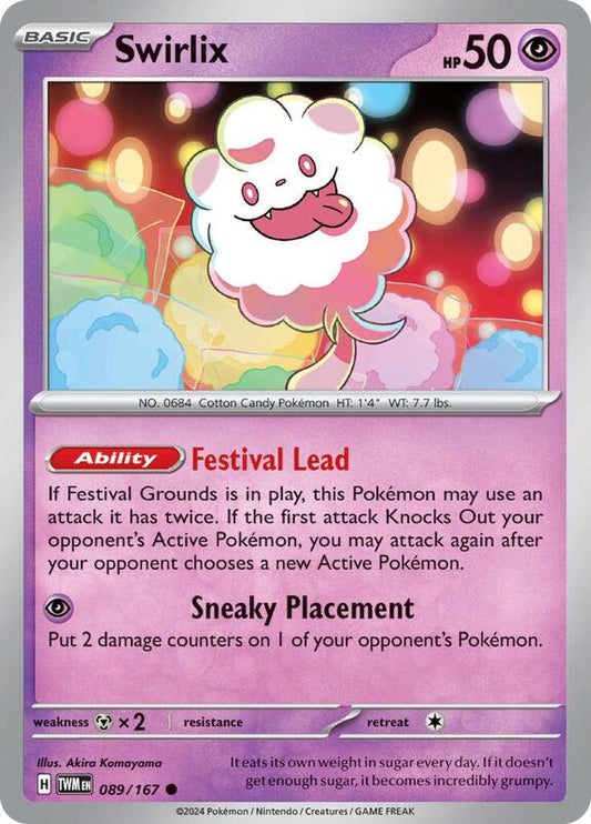 Swirlix 089/167 - SV06: Twilight Masquerade (TWM)