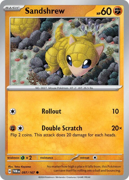 Sandshrew 097/167 - SV06: Twilight Masquerade (TWM)