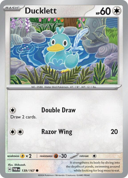 Ducklett 139/167 - SV06: Twilight Masquerade (TWM)