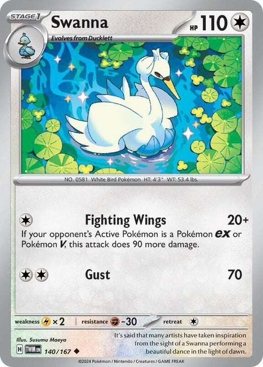 Swanna 140/167 - SV06: Twilight Masquerade (TWM)