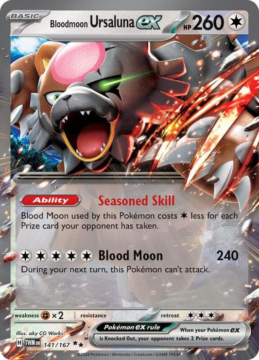 Bloodmoon Ursaluna ex 141/167 - SV06: Twilight Masquerade (TWM)