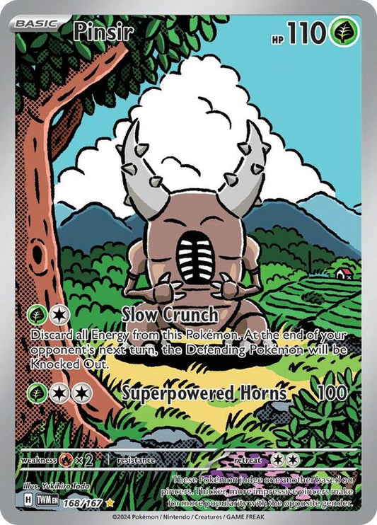 Pinsir 168/167 - SV06: Twilight Masquerade (TWM)