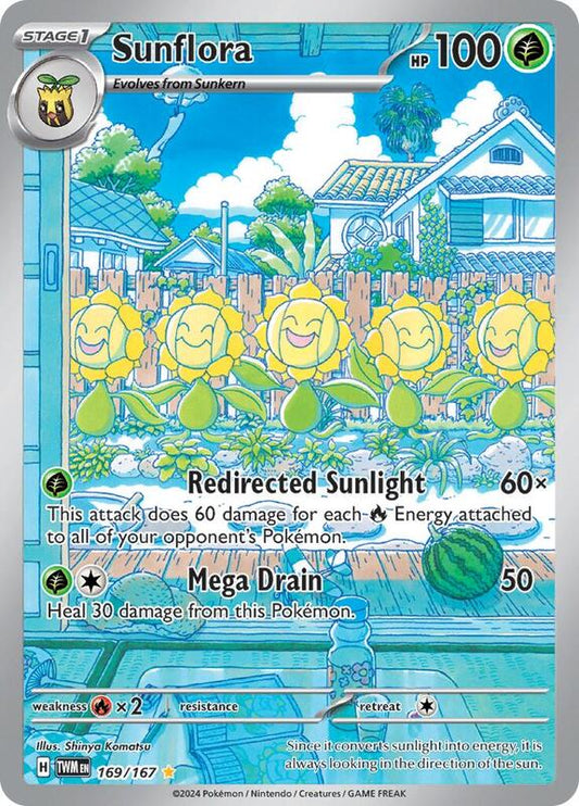 Sunflora 169/167 - SV06: Twilight Masquerade (TWM)