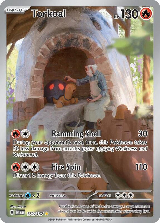 Torkoal 172/167 - SV06: Twilight Masquerade (TWM)