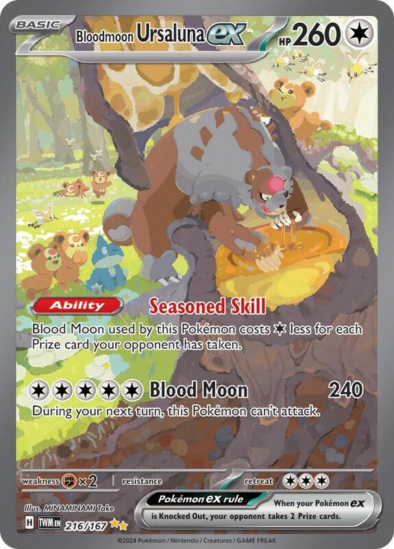 Bloodmoon Ursaluna ex 216/167 - SV06: Twilight Masquerade (TWM)