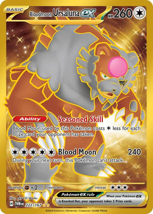 Bloodmoon Ursaluna ex 222/167 - SV06: Twilight Masquerade (TWM)