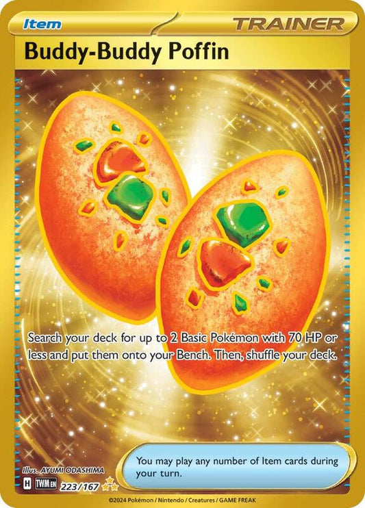 Buddy-Buddy Poffin 223/167 - SV06: Twilight Masquerade (TWM)