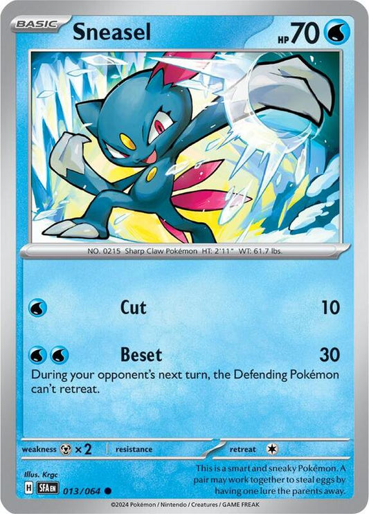 Sneasel 013/064 - SFA: Shrouded Fable (SFA)