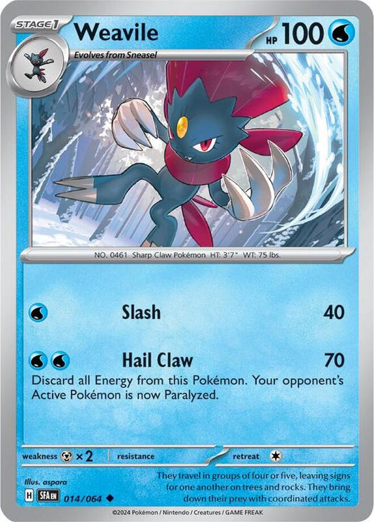 Weavile 014/064 - SFA: Shrouded Fable (SFA)