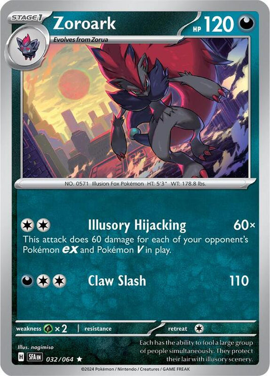 Zoroark 032/064 - SFA: Shrouded Fable (SFA)