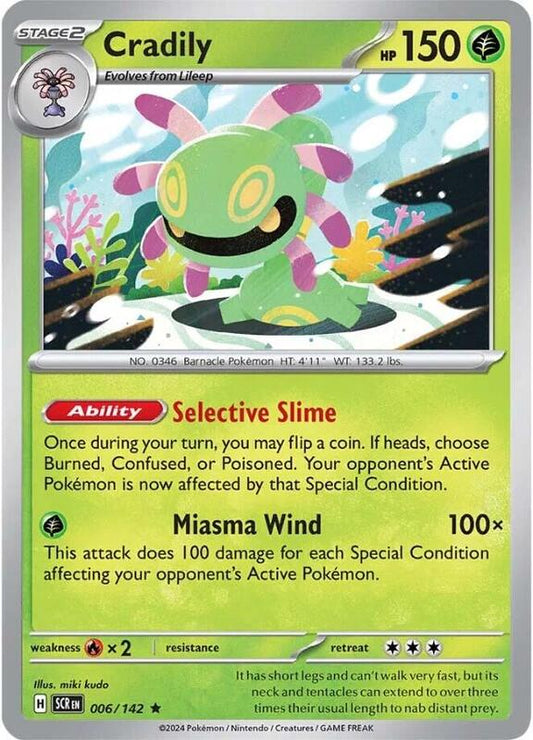 Cradily 006/142 - SV07: Stellar Crown (SCR)