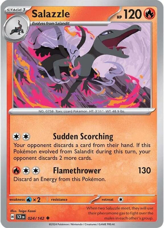 Salazzle 024/142 - SV07: Stellar Crown (SCR)