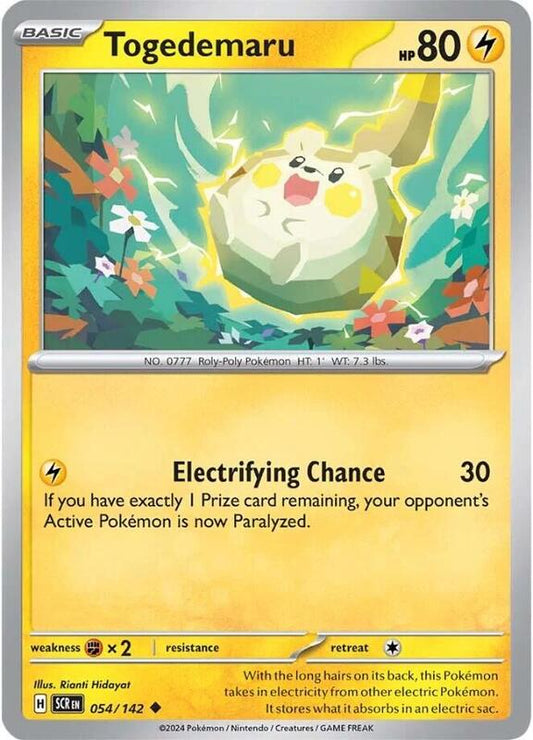 Togedemaru 054/142 - SV07: Stellar Crown (SCR)