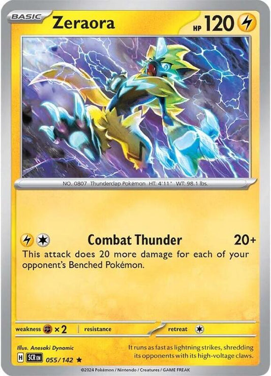 Zeraora 055/142 - SV07: Stellar Crown (SCR)