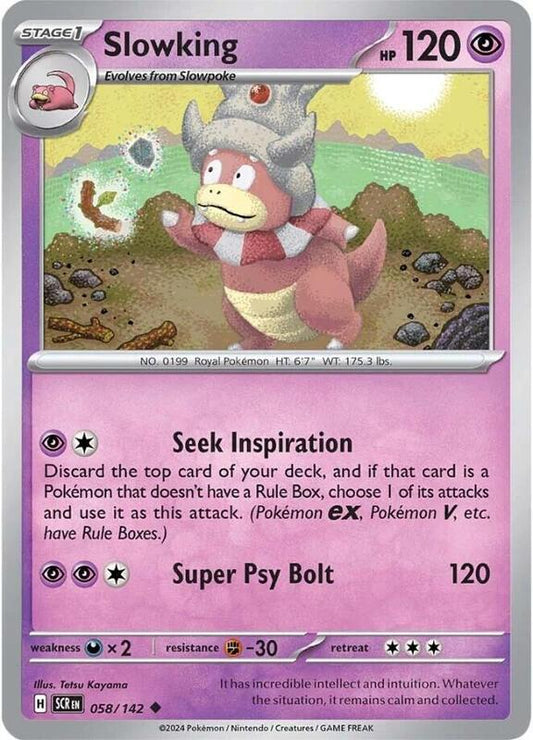 Slowking 058/142 - SV07: Stellar Crown (SCR)
