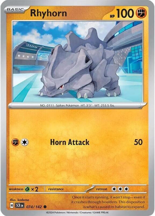 Rhyhorn 074/142 - SV07: Stellar Crown (SCR)