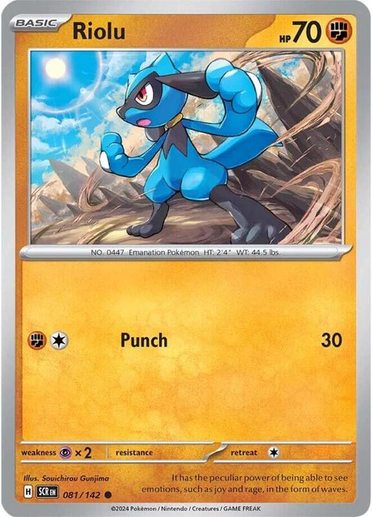 Riolu 081/142 - SV07: Stellar Crown (SCR)