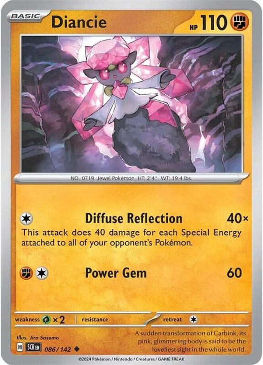 Diancie 086/142 - SV07: Stellar Crown (SCR)