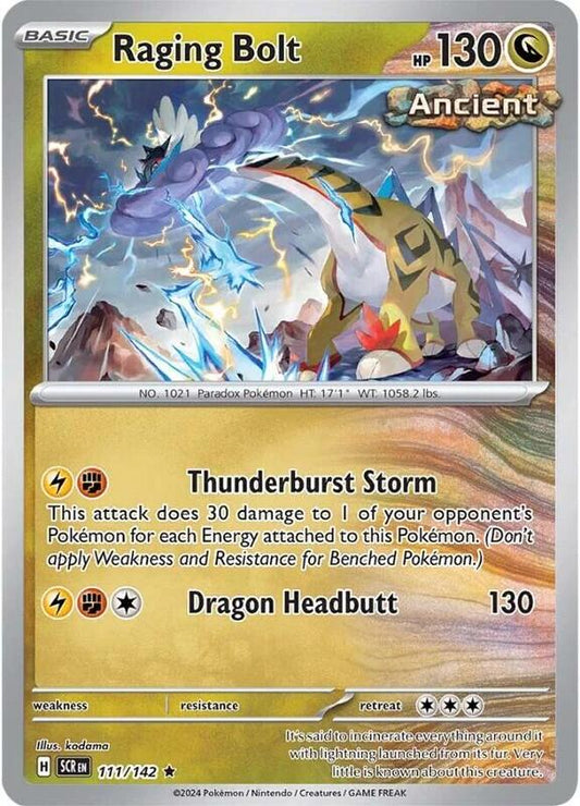 Raging Bolt 111/142 - SV07: Stellar Crown (SCR)