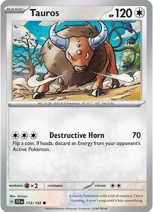 Tauros 112/142 - SV07: Stellar Crown (SCR)