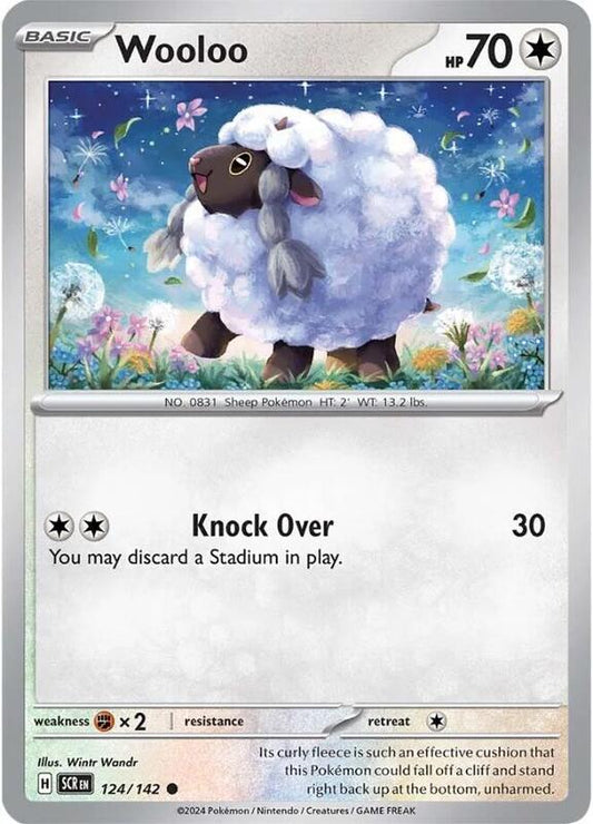 Wooloo 124/142 - SV07: Stellar Crown (SCR)