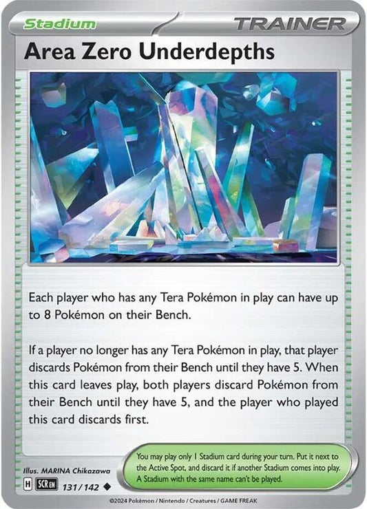 Area Zero Underdepths 131/142 - SV07: Stellar Crown (SCR)