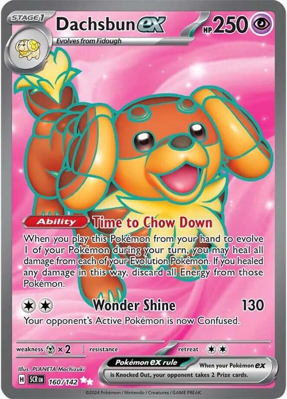 Dachsbun ex 160/142 - SV07: Stellar Crown (SCR)