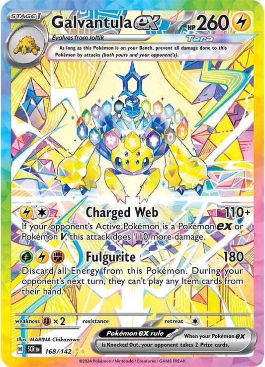Galvantula ex 168/142 - SV07: Stellar Crown (SCR)