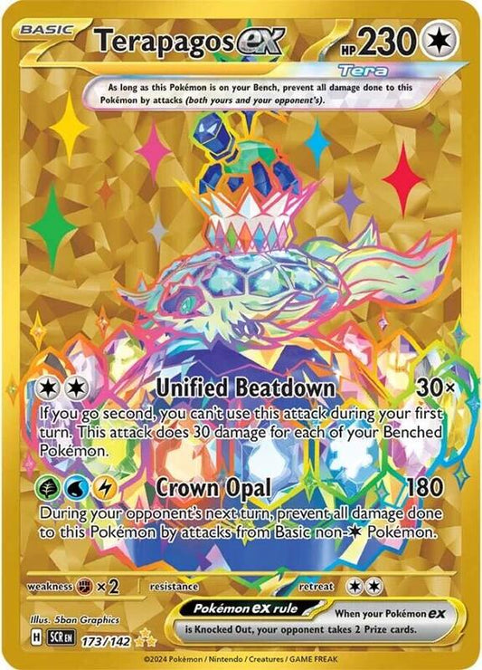Terapagos ex 173/142 - SV07: Stellar Crown (SCR)