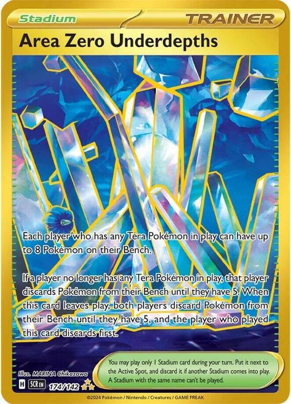 Area Zero Underdepths 174/142 - SV07: Stellar Crown (SCR)