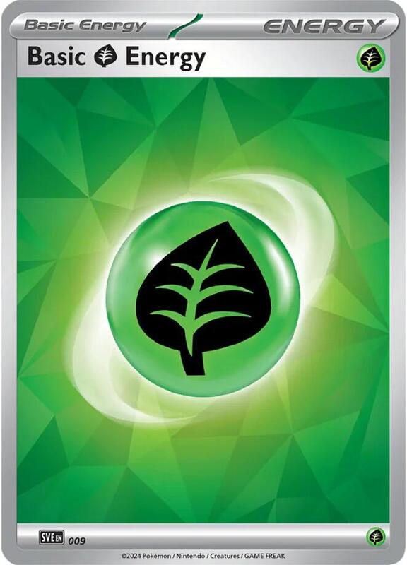 Basic Grass Energy 009/ - SV07: Stellar Crown (SCR)